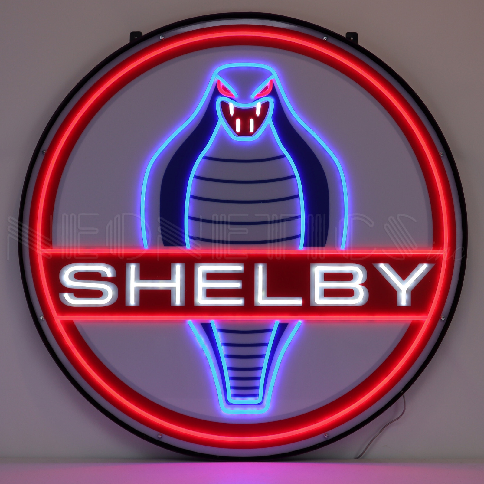 Shelby Flex LED Neon sign 36" Steel Case 40 pounds Wall lamp light Cobra AC 427 Shelby Flex LED Neon sign 36" Steel Case 40 pounds Wall lamp light Cobra AC 427