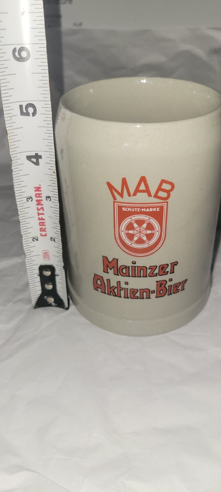 Vintage Collectable MAB Beer Stein In Great Condition. Vintage Collectable MAB Beer Stein In Great Condition.