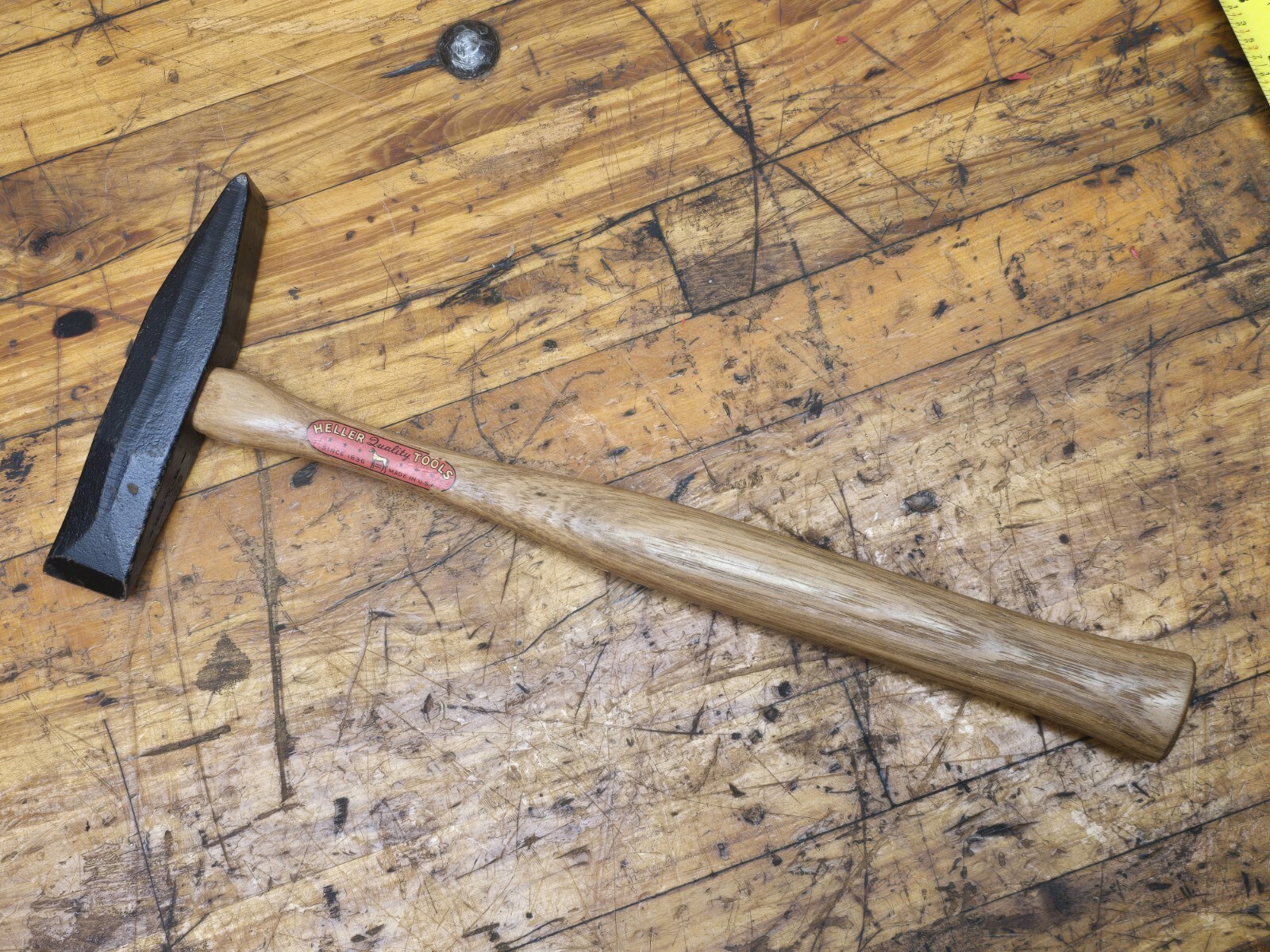 Vintage NOS Heller USA Chipping Hammer NEW Original Label Vintage NOS Heller USA Chipping Hammer NEW Original Label