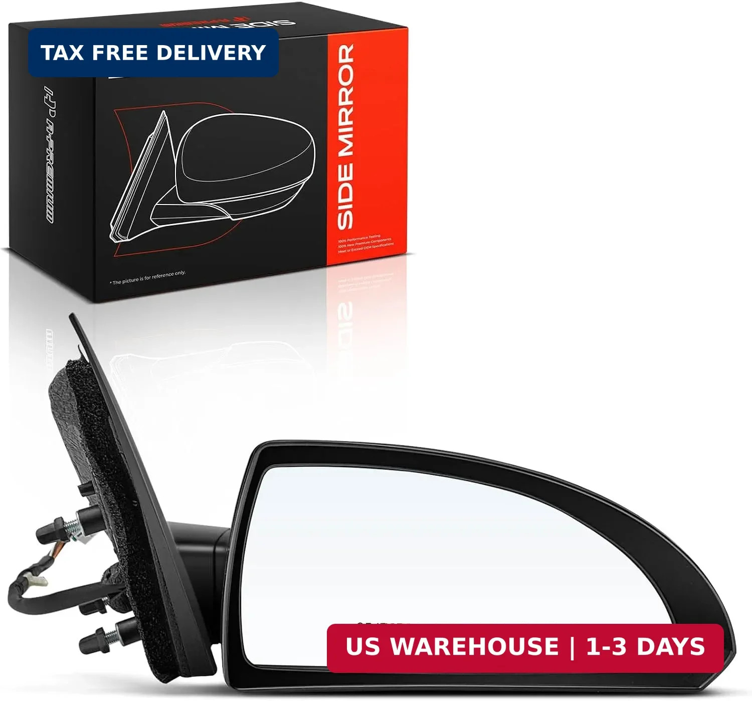 Passenger Side Power Door Mirror Compatible with Chevy Passenger Side Power Door Mirror Compatible with Chevy