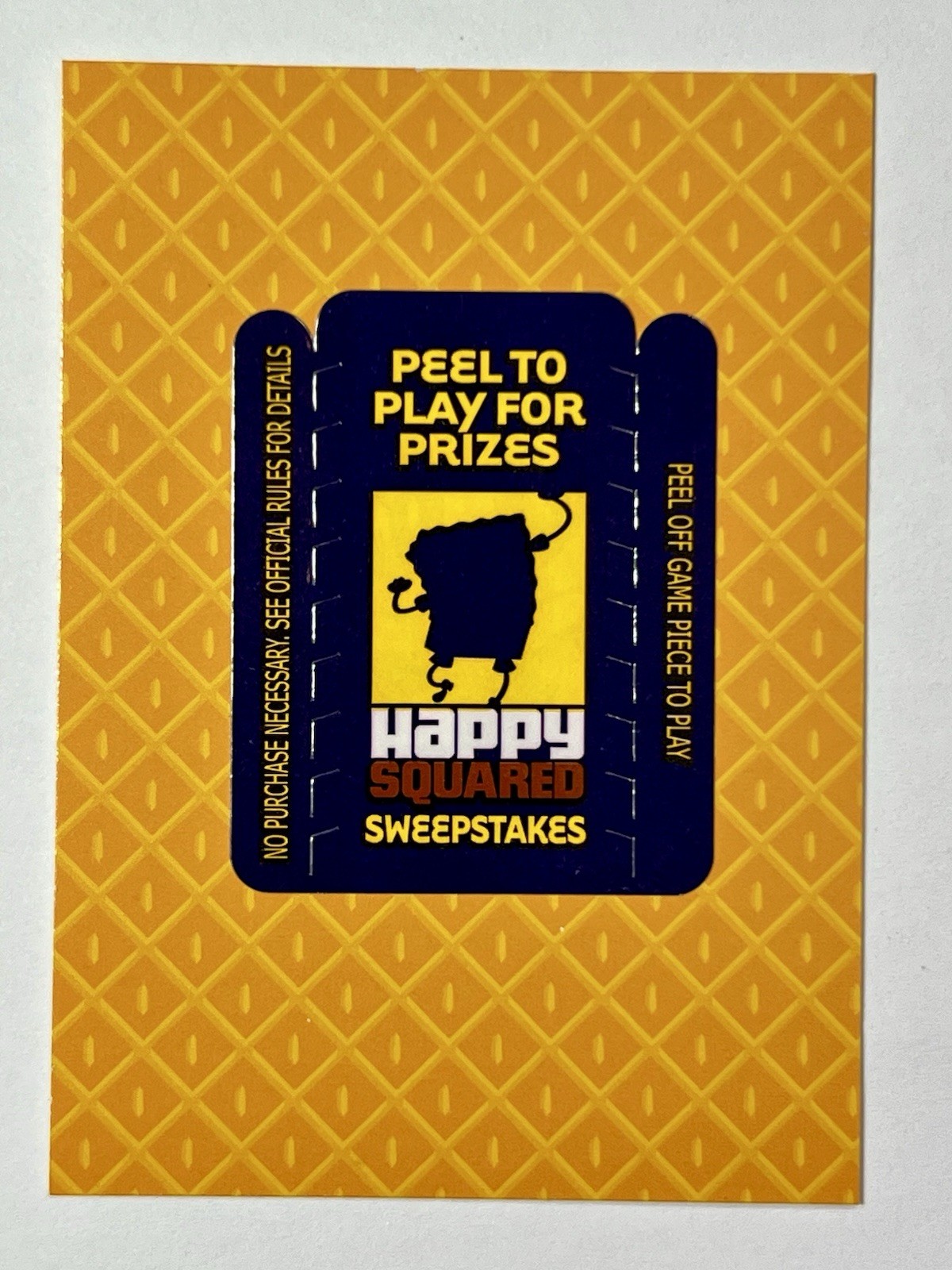 2009 Topps SpongeBob SquarePants Happy Squared Sweepstakes Unpeeled Series 2 2009 Topps SpongeBob SquarePants Happy Squared Sweepstakes Unpeeled Series 2