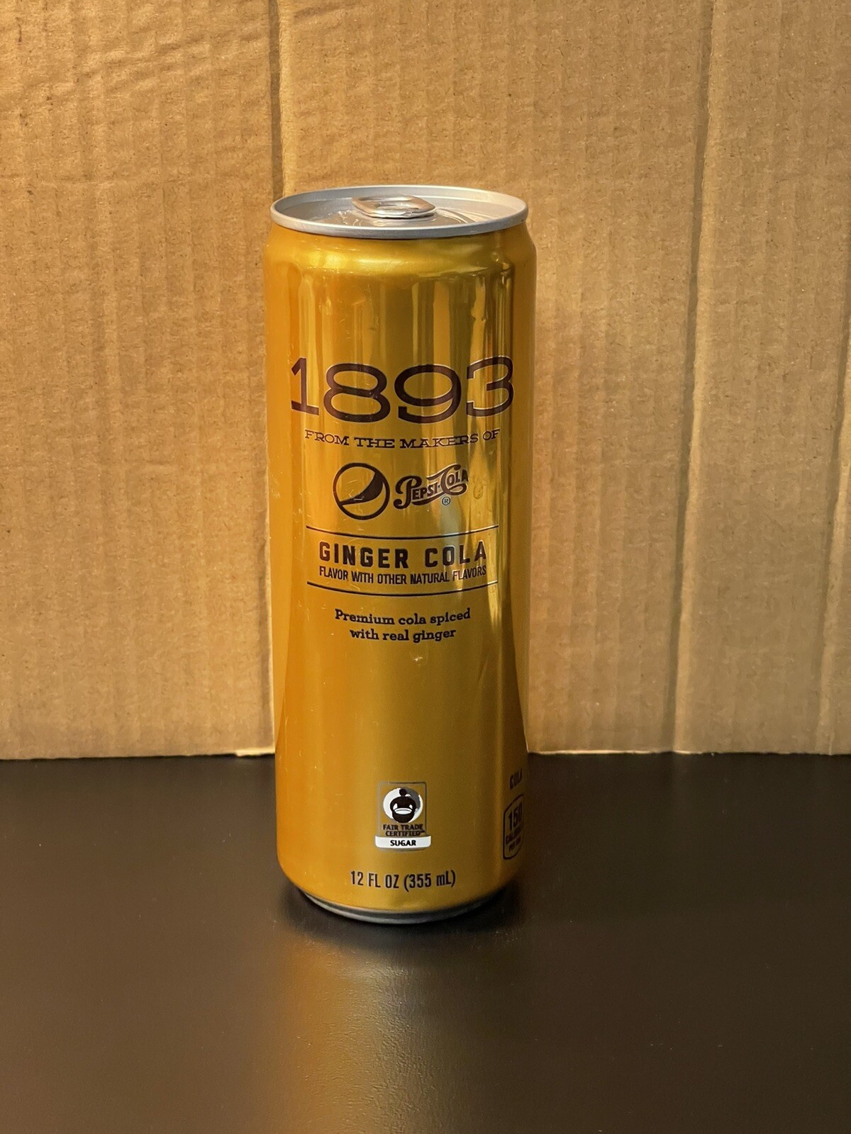 Pepsi 1893 Ginger Cola Full 12oz Can (2019) Pepsi 1893 Ginger Cola Full 12oz Can (2019)