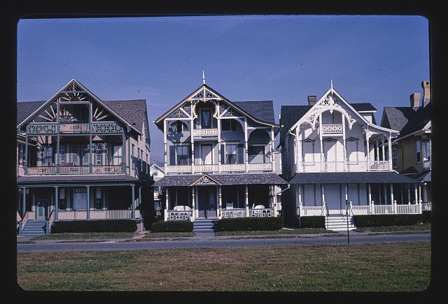 Ocean Grove New Jersey 1900s Summer Cottages Ocean Pathway Victorian Homes Ocean Grove New Jersey 1900s Summer Cottages Ocean Pathway Victorian Homes