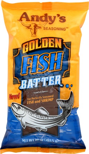 Andys Batter Golden Fish 10 OZ Pack Of 6