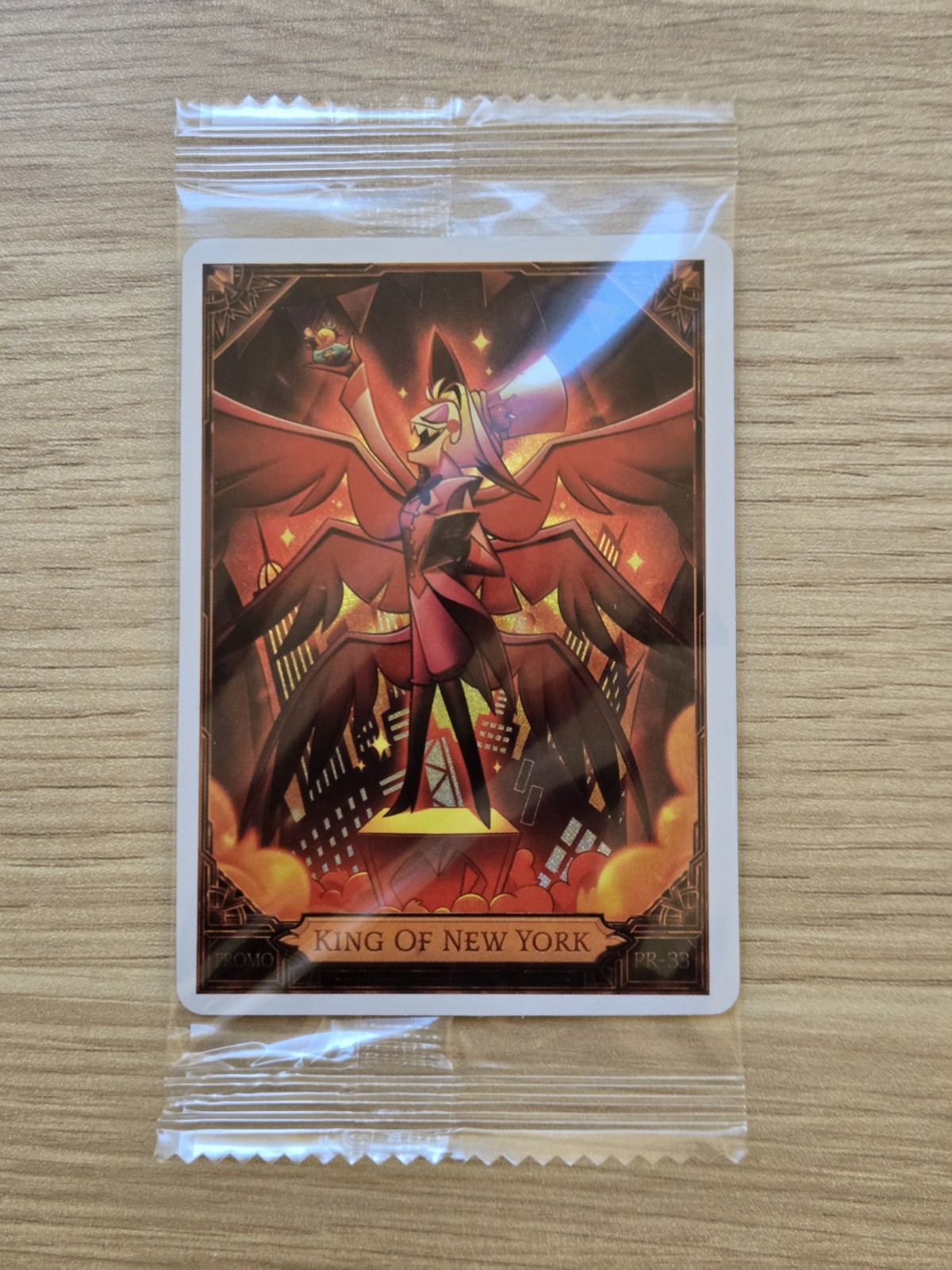 Hazbin Hotel Lucifer King of New York Comic Con Promo Card NYCC 2026 Exclusive Hazbin Hotel Lucifer King of New York Comic Con Promo Card NYCC 2026 Exclusive
