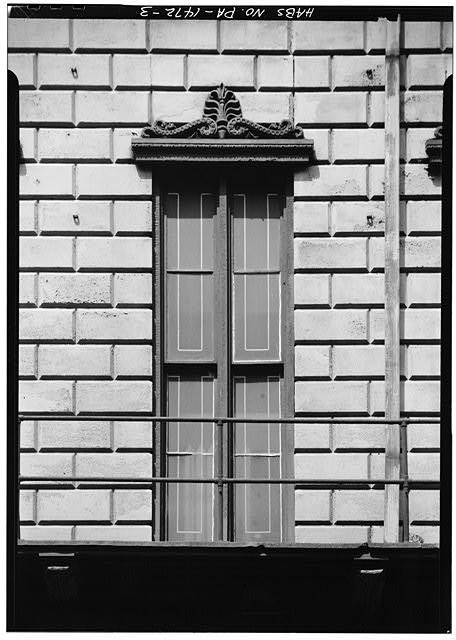 St Charles Hotel 60-66 North Window Detail Second Floor East Elevation 1900s St Charles Hotel 60-66 North Window Detail Second Floor East Elevation 1900s