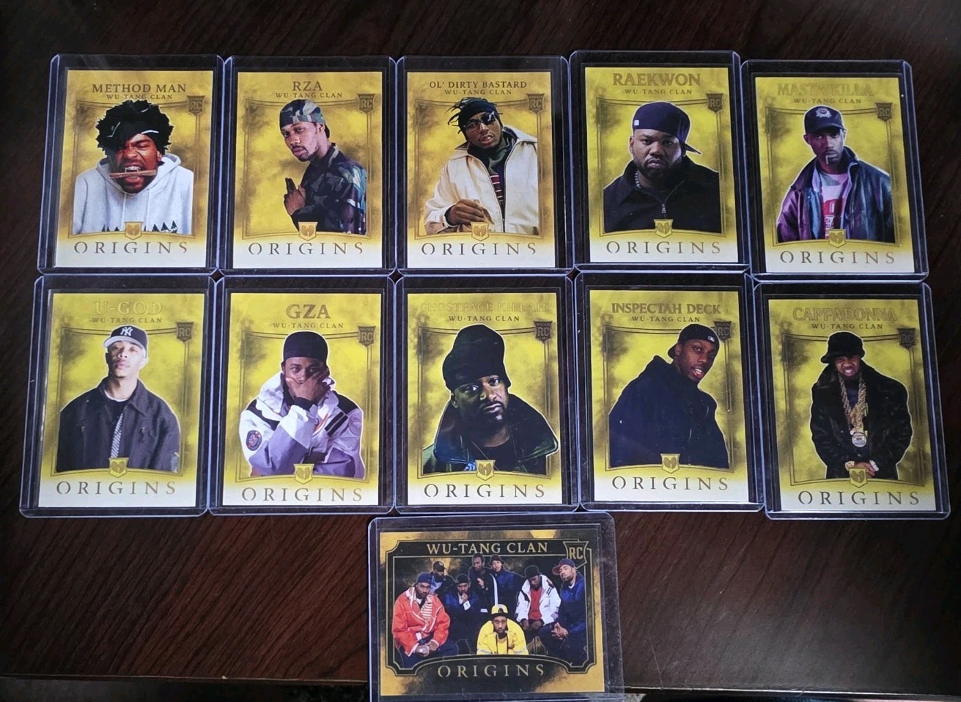 Wu-Tang 11 Card Set Rap R&B Hip-Hop Trading Card Topps Panini Wutang Wu-Tang 11 Card Set Rap R&B Hip-Hop Trading Card Topps Panini Wutang