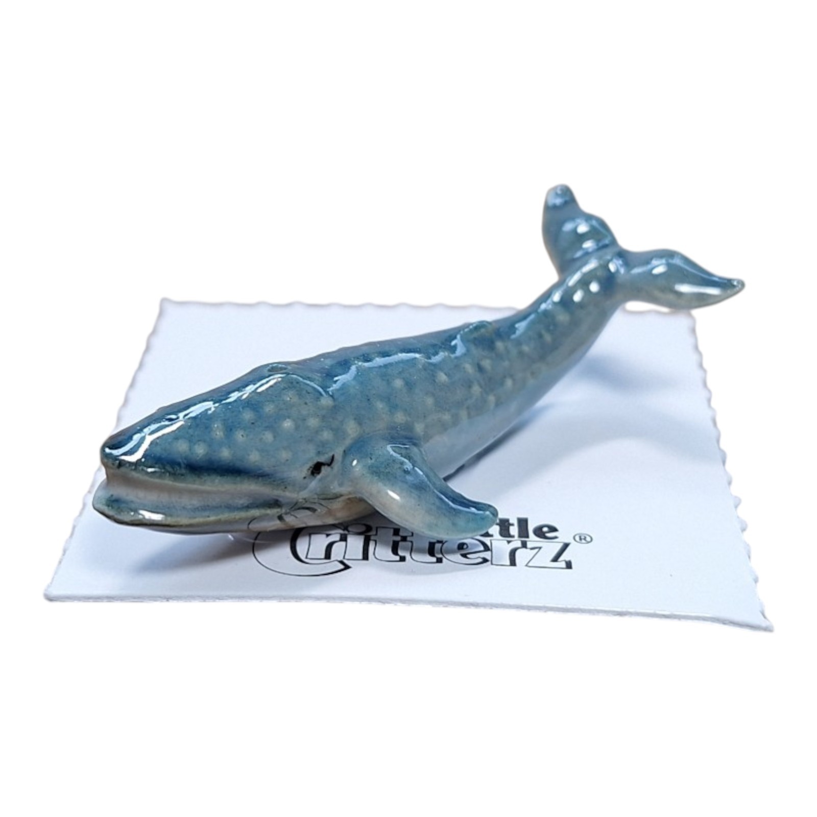 LITTLE CRITTERZ Blue Whale "Krill" Miniature Figurine New LC229 LITTLE CRITTERZ Blue Whale "Krill" Miniature Figurine New LC229