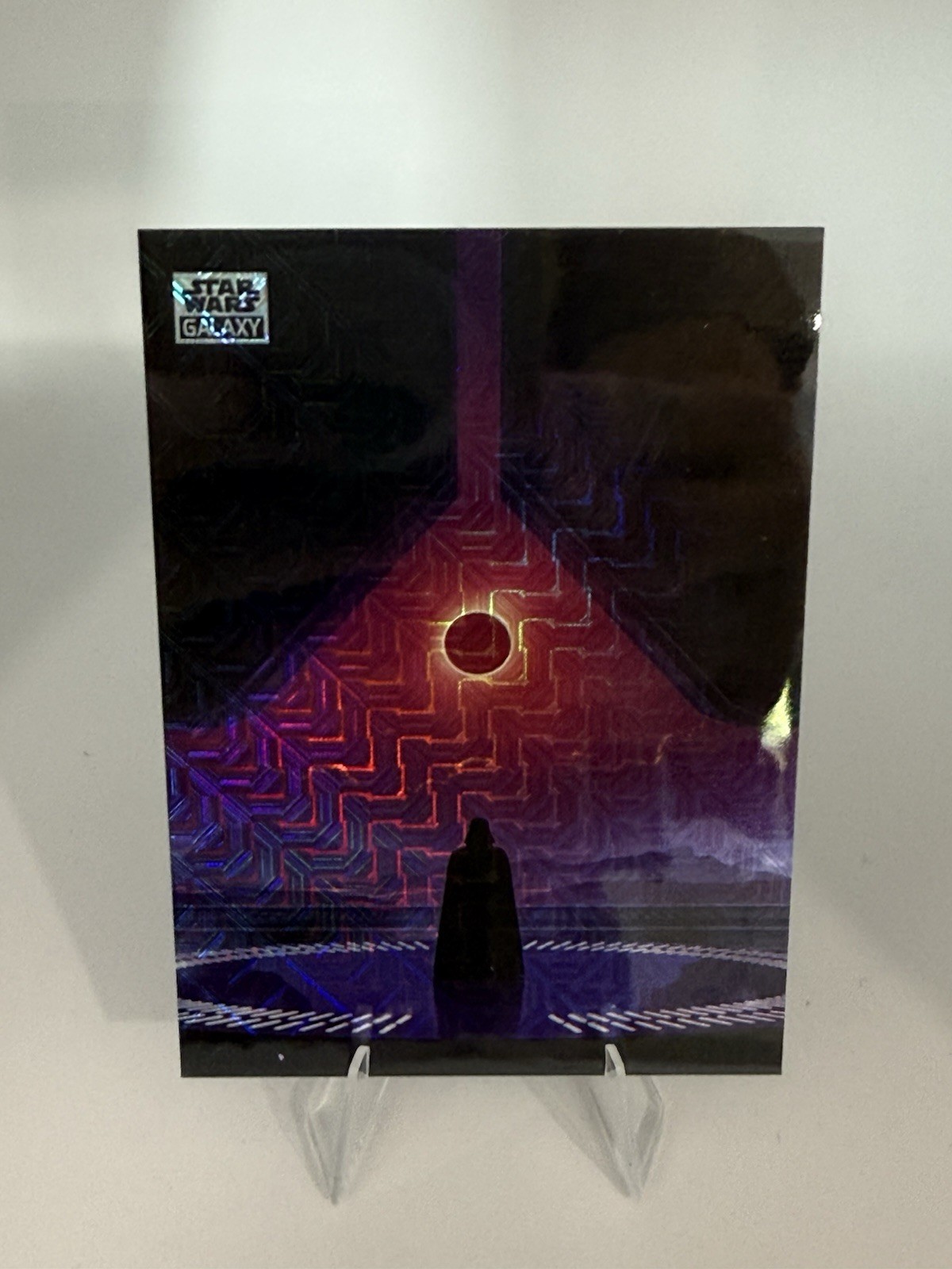 2024 Topps Star Wars Chrome Galaxy THE DARK LORD #28 Mojo Refractor /50