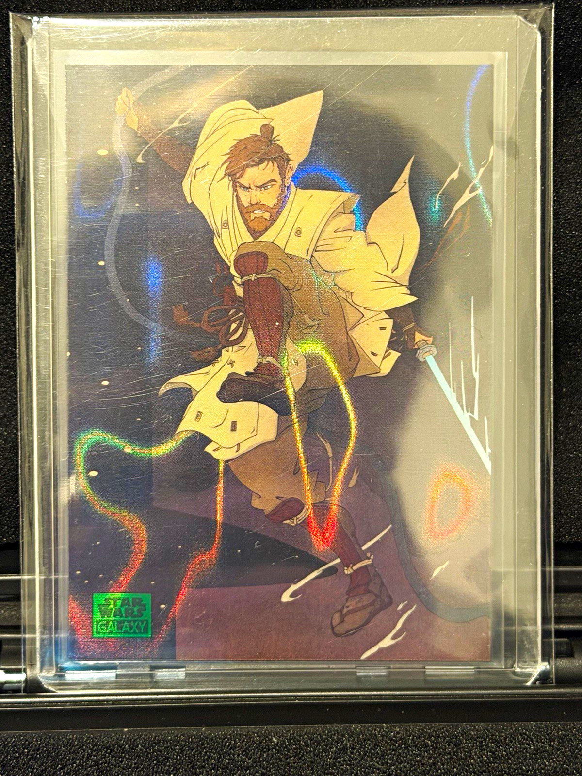 Topps 2025 Star Wars Chrome Galaxy Obi-Wan Duel on Mustafar /175 Topps 2025 Star Wars Chrome Galaxy Obi-Wan Duel on Mustafar /175