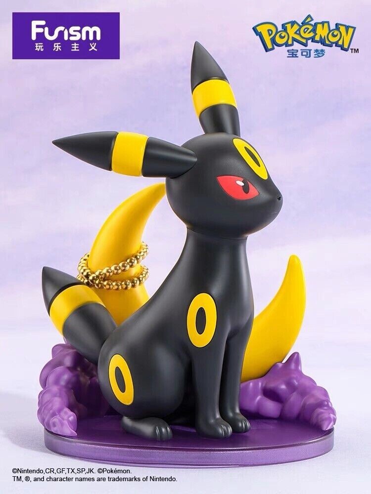 New Funism Pokémon Umbreon Prime Figure Sofubi Eevee Pokemon 18cm SALE New Funism Pokémon Umbreon Prime Figure Sofubi Eevee Pokemon 18cm SALE