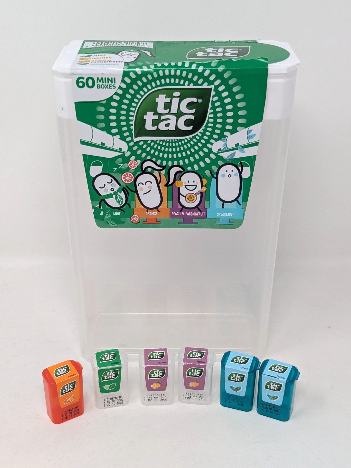 Tic Tac Large Empty Container w/ Mini Boxes Tic Tac Large Empty Container w/ Mini Boxes