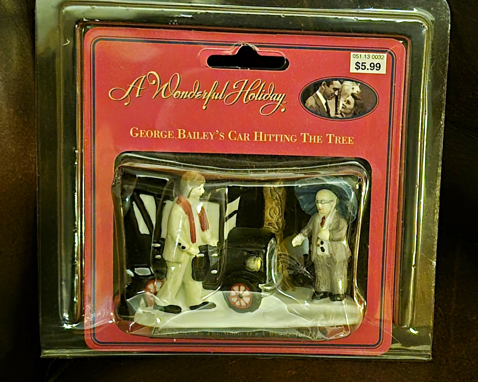 Vintage 1998 "It's a Wonderful Life" George Bailey's Car Hitting The Tree Vintage 1998 "It's a Wonderful Life" George Bailey's Car Hitting The Tree