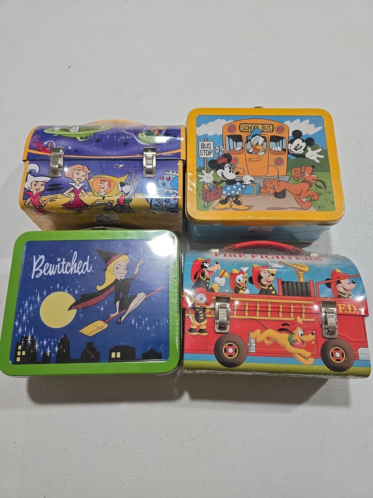 Hallmark School Days series Lunchboxes Mickey Mouse Jetsons Bewitched Hallmark School Days series Lunchboxes Mickey Mouse Jetsons Bewitched