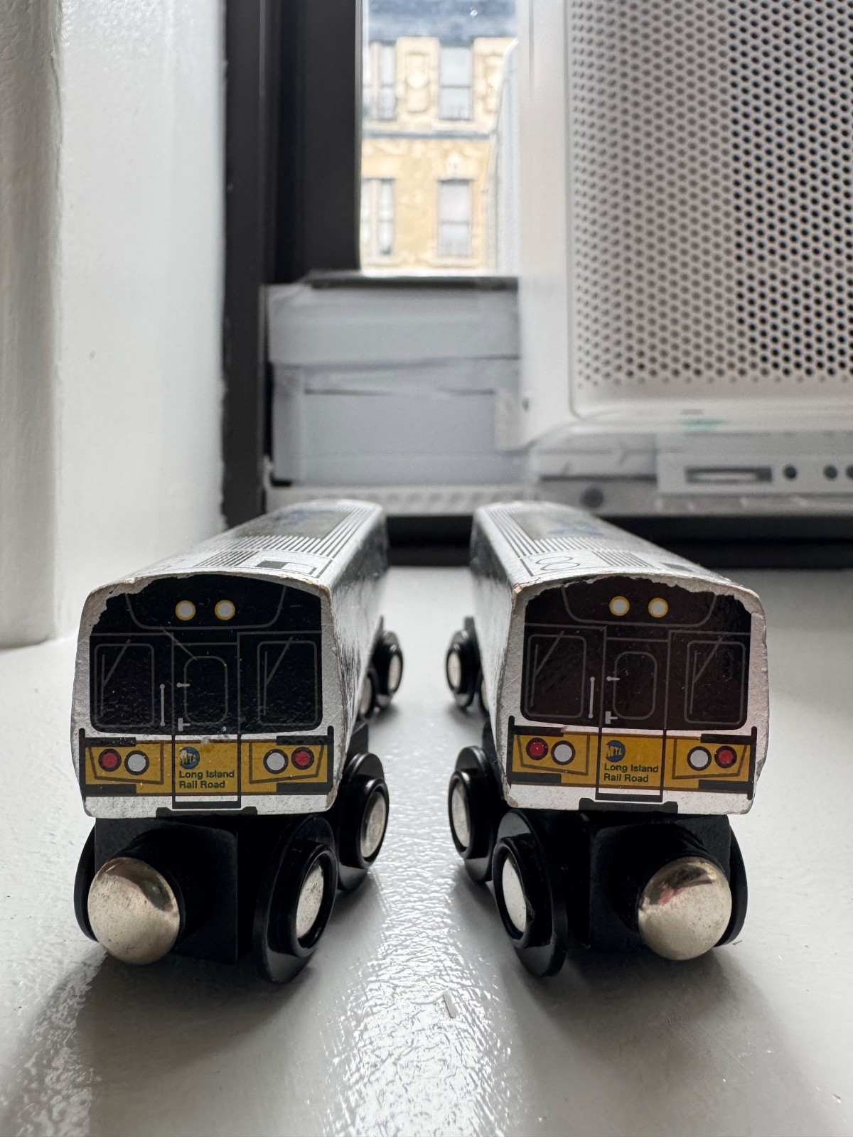 Munipals x 2, MTA Long Island Rail Road M7-A & M7-B Cars