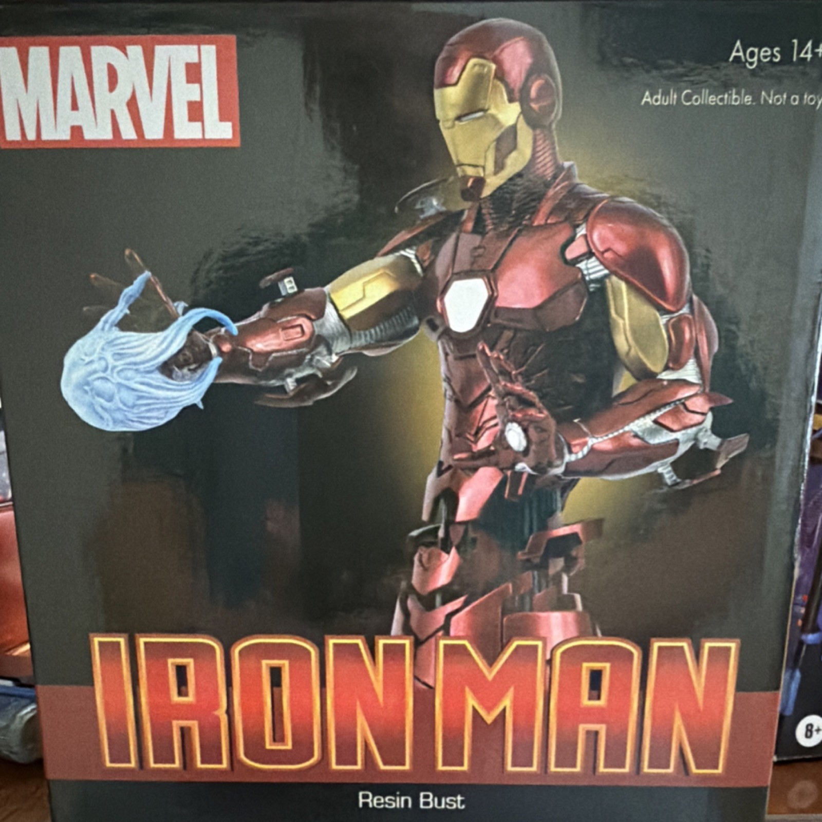 Diamond Select Toys Marvel Iron Man Resin Bust Limited Edition Designed by Nels… Diamond Select Toys Marvel Iron Man Resin Bust Limited Edition Designed by Nels…