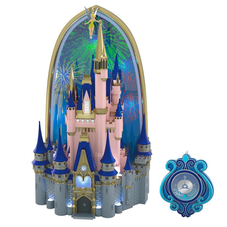 Hallmark 2026 Walt Disney World Cinderella Castle Tree Topper with Light & Sound