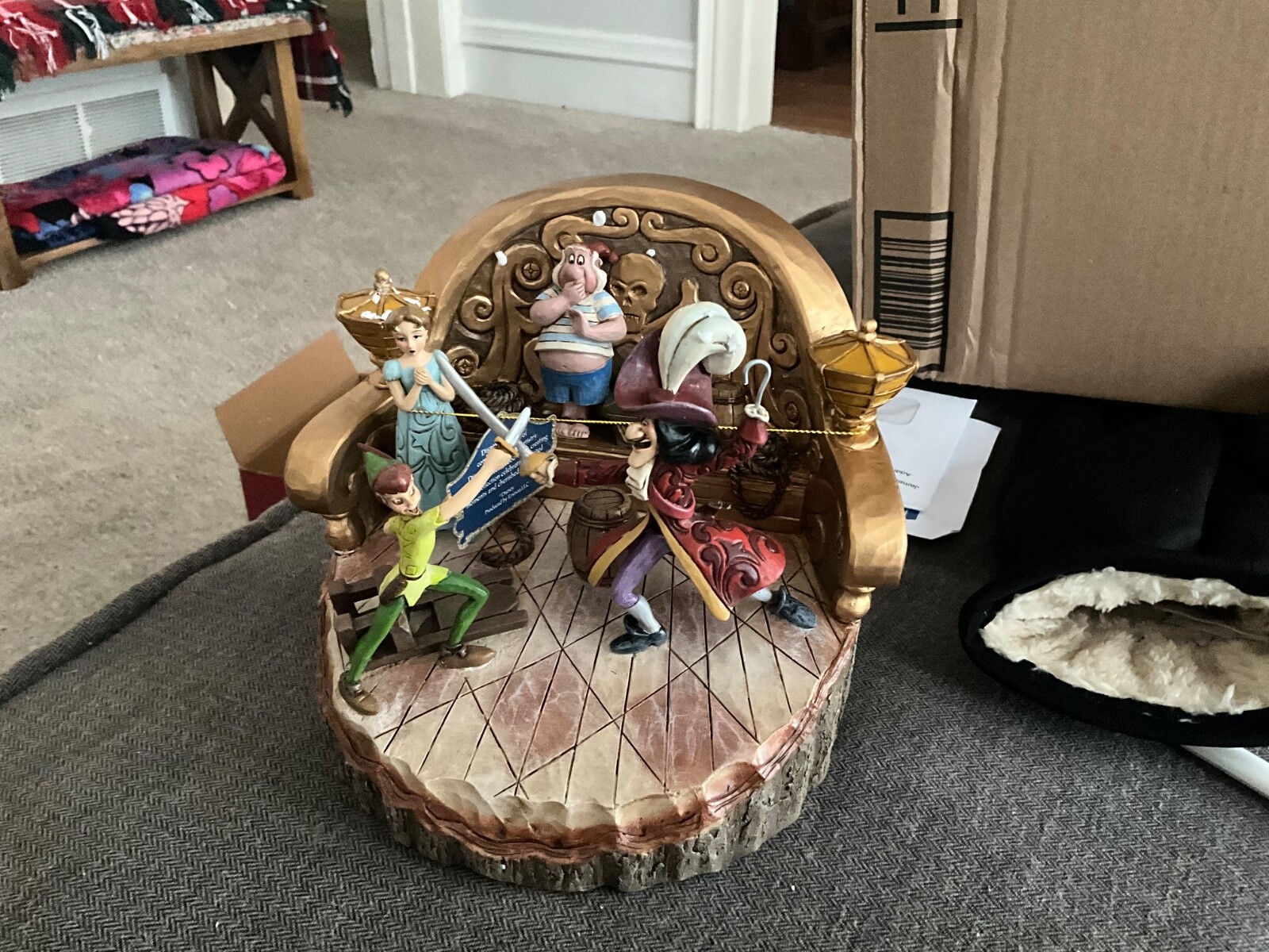 Disney Traditions Jim Shore "Daring Duel" 4048653 Peter Pan Hook Wendy Smee Disney Traditions Jim Shore "Daring Duel" 4048653 Peter Pan Hook Wendy Smee