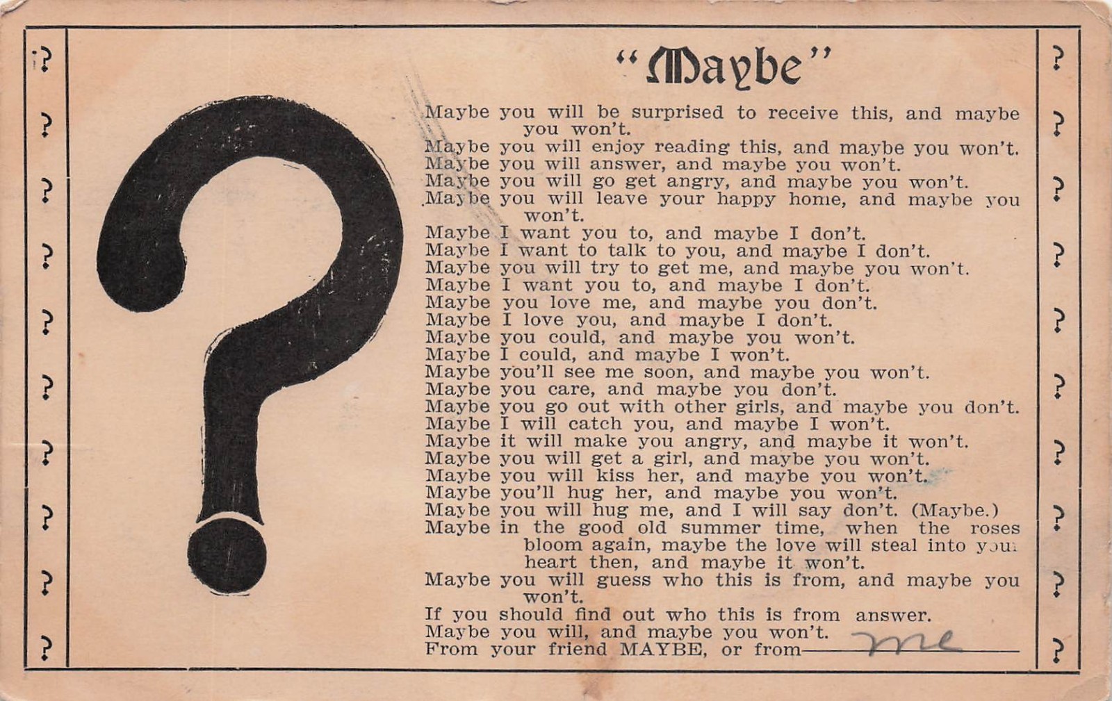 Salt Lake City Mormon LDS Church Invite Poem Letters Font c1908 Vtg Postcard 32A Salt Lake City Mormon LDS Church Invite Poem Letters Font c1908 Vtg Postcard 32A