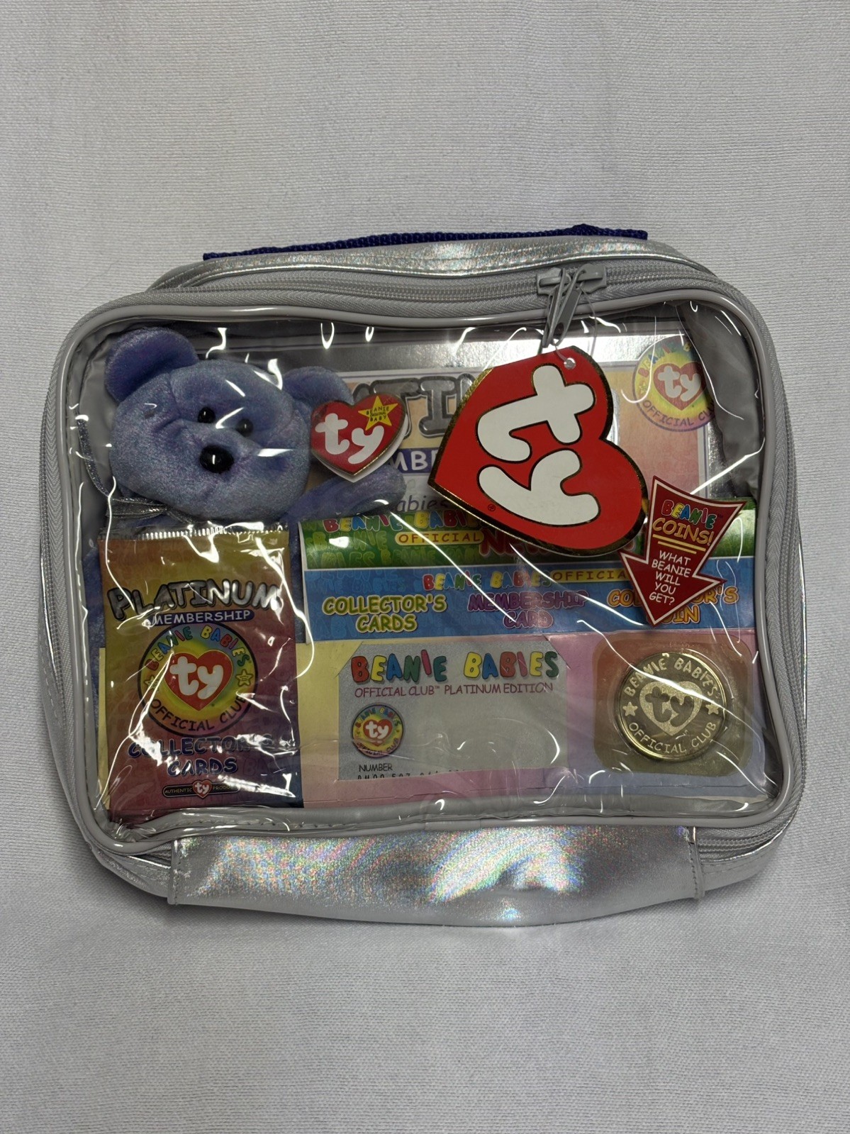 NWT Ty Beanie Babies official club kit II collectors club platinum membership NWT Ty Beanie Babies official club kit II collectors club platinum membership
