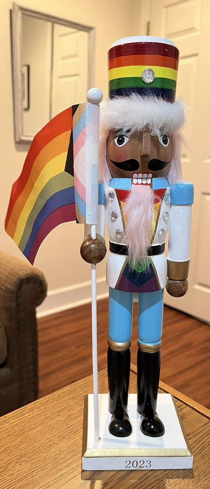 14” Pride LGBTQ+ Ally Nutcracker by Target Wondershop 2023 - Medium ...