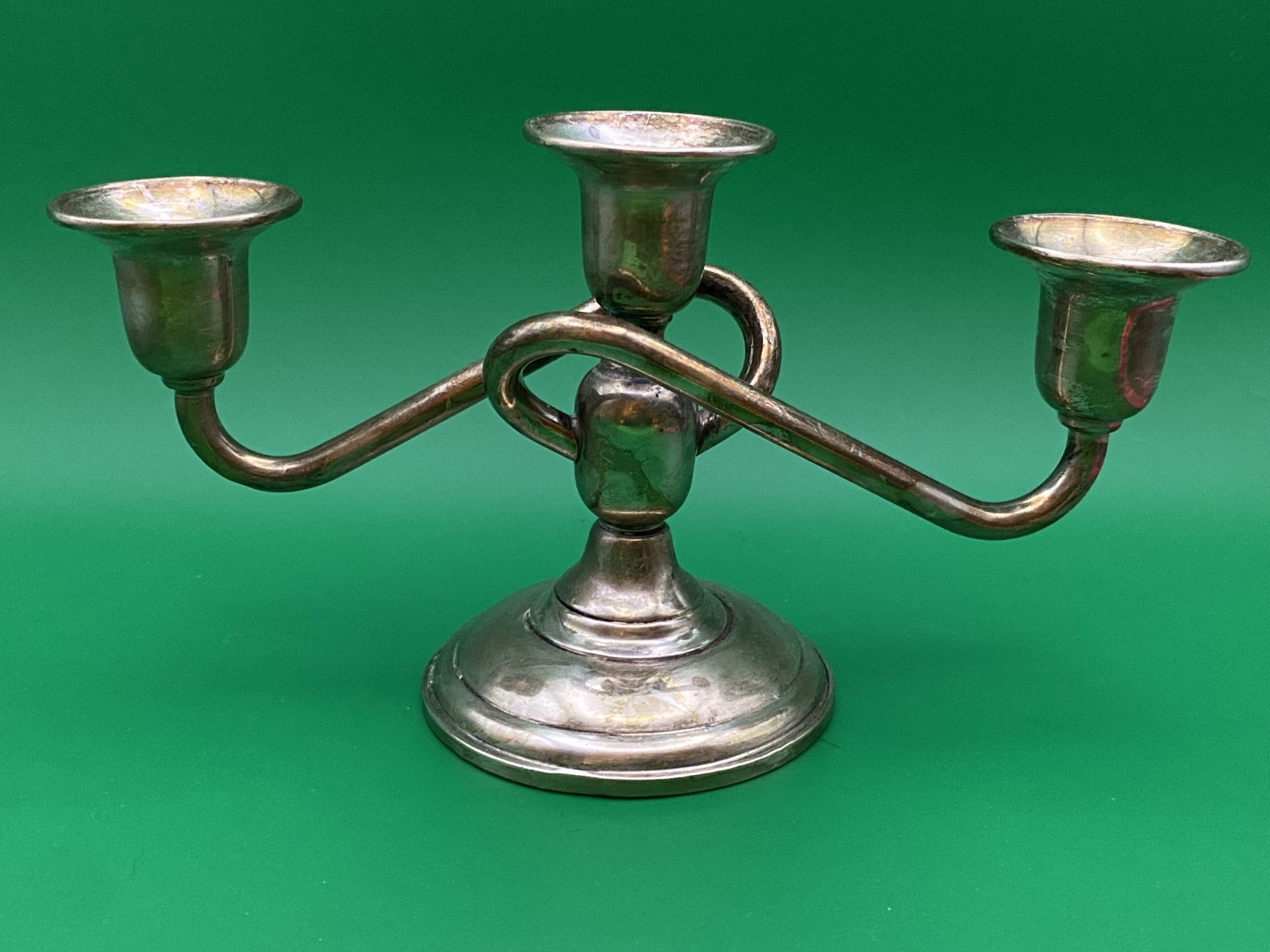 Vintage EL SIL CO ELGIN SILVERSMITH STERLING SILVER CANDLESTICK CANDELABRA HOME Vintage EL SIL CO ELGIN SILVERSMITH STERLING SILVER CANDLESTICK CANDELABRA HOME