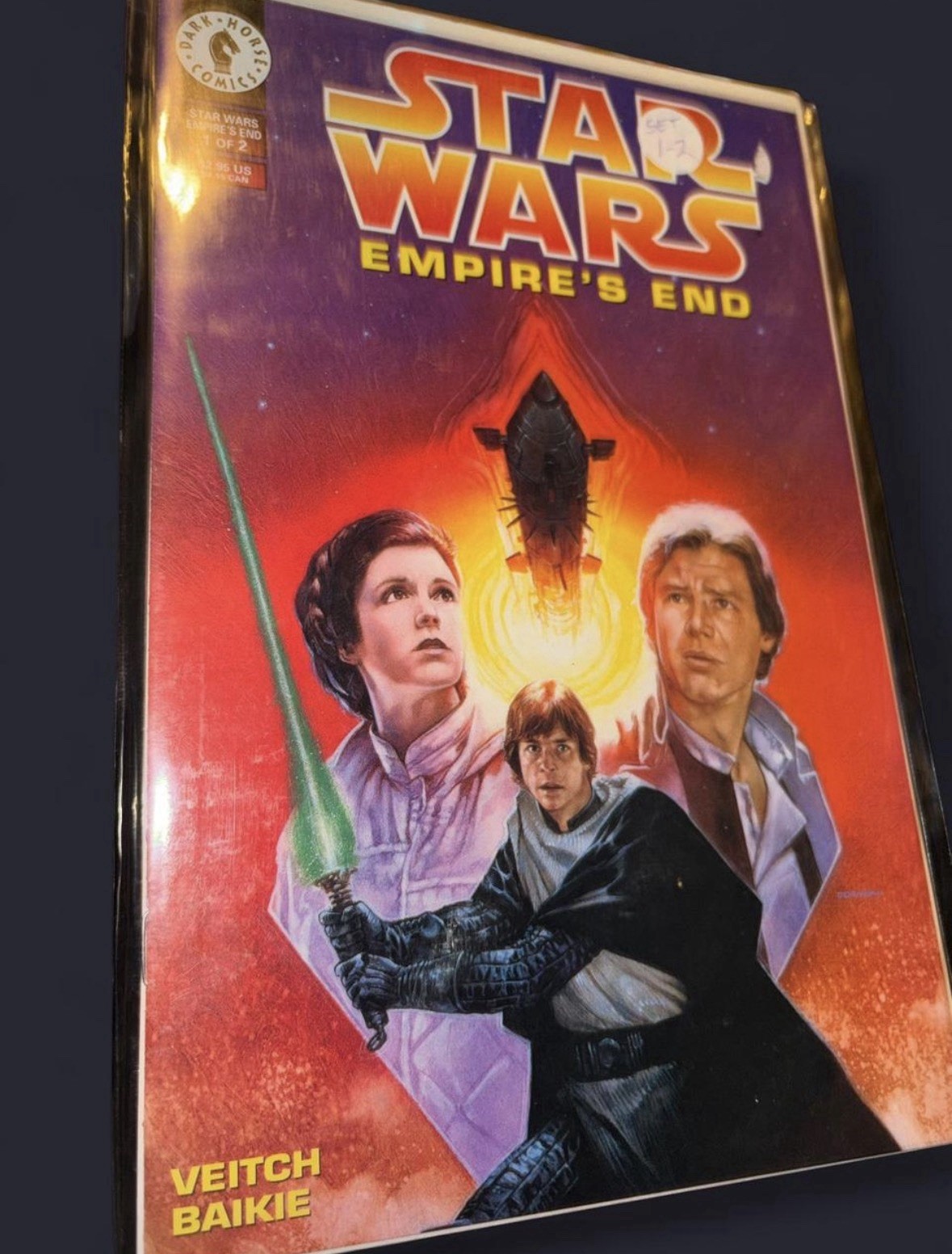 🌟 Star Wars: Empire's End #1-2 (Dark Horse, 1995) Complete High Grade Set 🔥