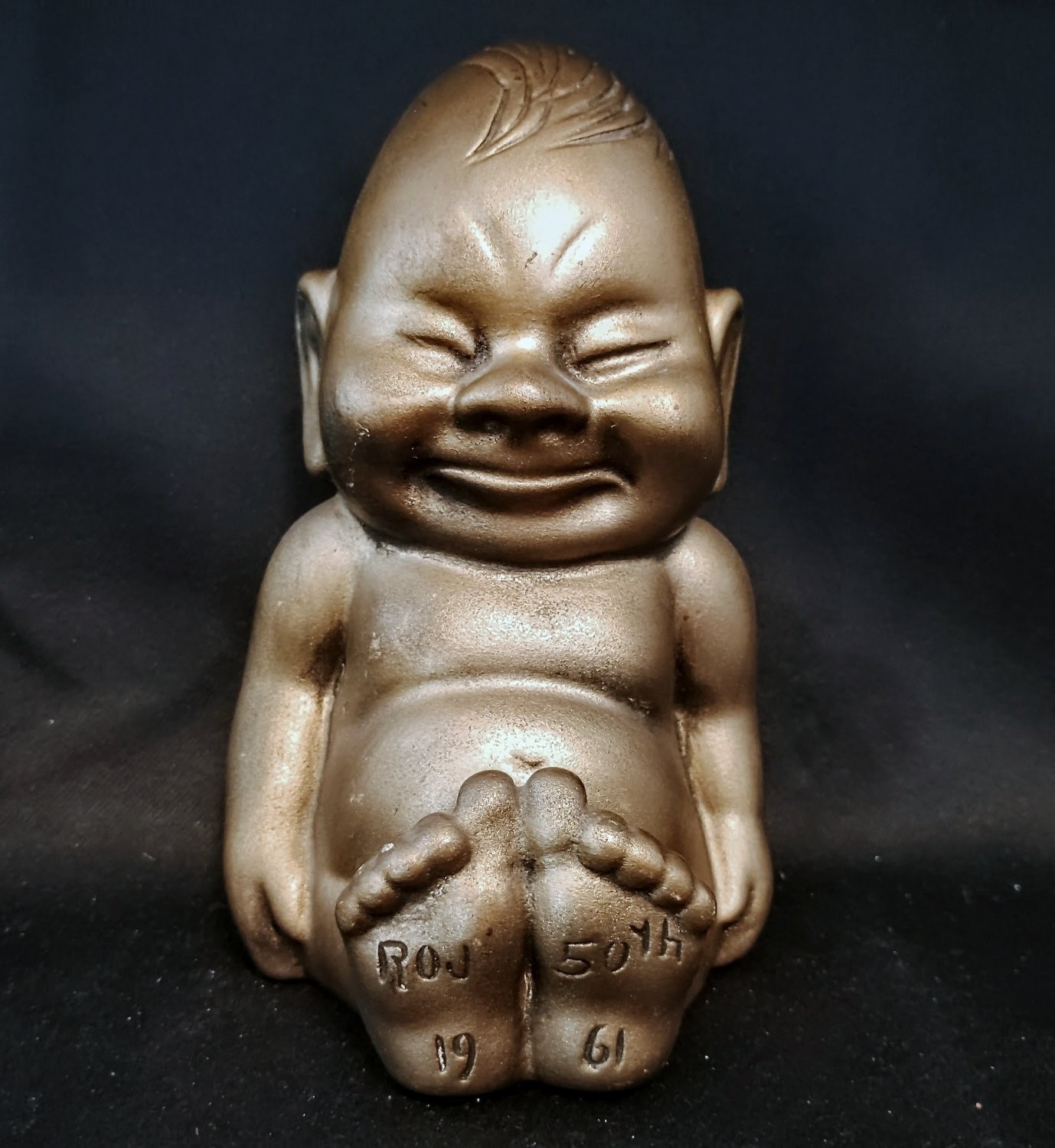 Vintage 1961 Royal Order of Jesters 50th Anniversary Billiken Statue Court No 2 Vintage 1961 Royal Order of Jesters 50th Anniversary Billiken Statue Court No 2