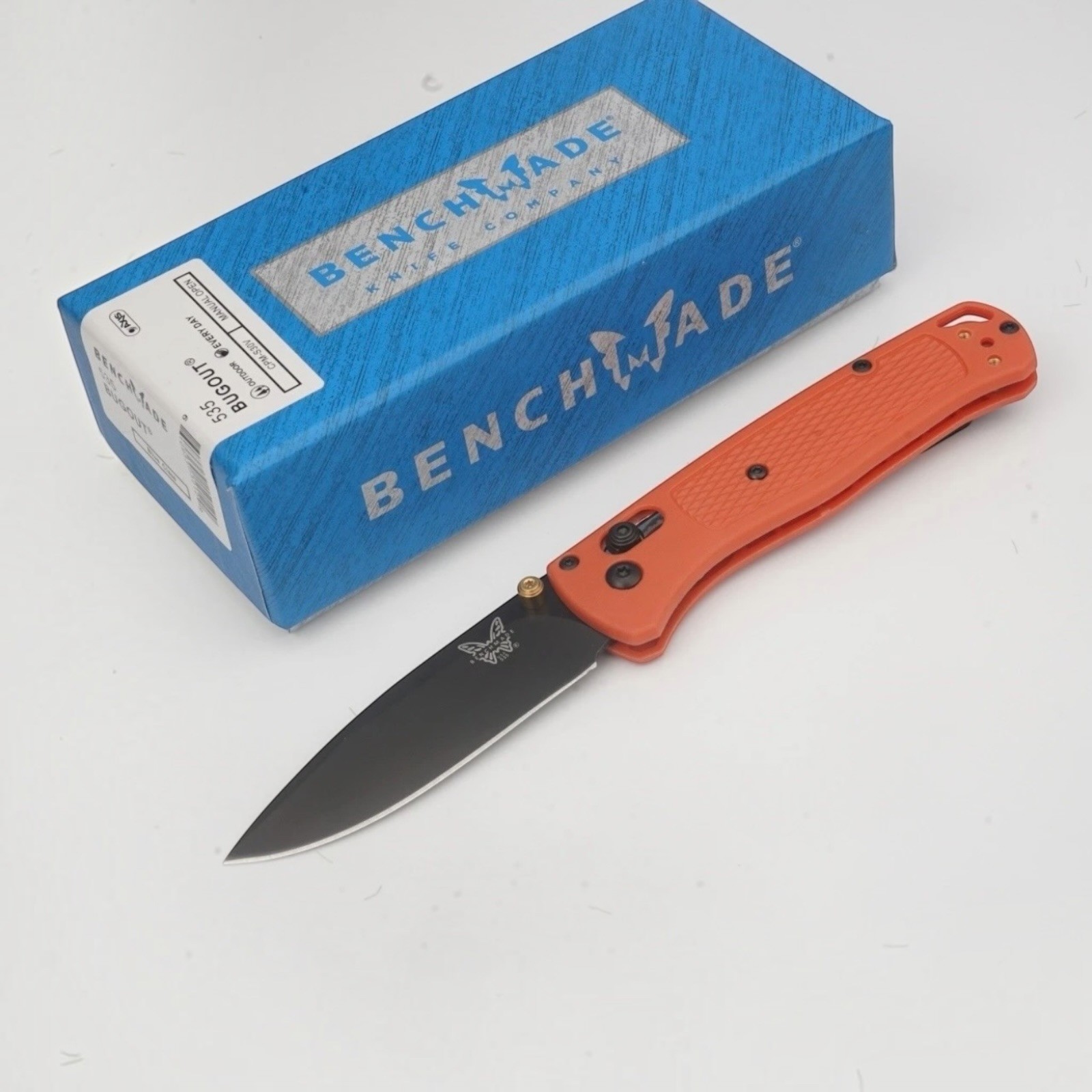 Benchmade 535-BK Bugout Red GRIVORY S30V Stainless Steel 58-60HRC Folding Knife Benchmade 535-BK Bugout Red GRIVORY S30V Stainless Steel 58-60HRC Folding Knife