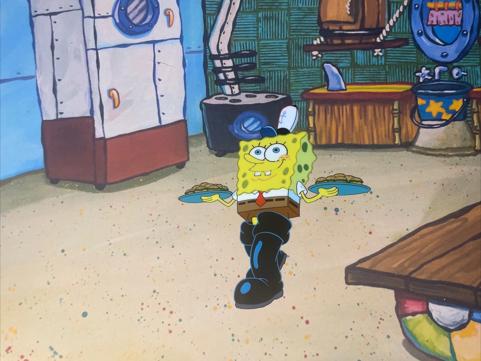 Spongebob Animation Cel Background Nickelodeon Cartoon Art Cartoon Network I3 Spongebob Animation Cel Background Nickelodeon Cartoon Art Cartoon Network I3