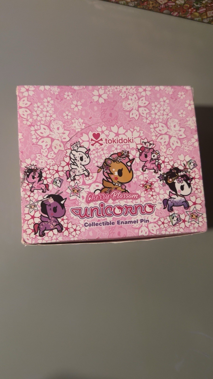 Tokidoki Unicorno Cherry Blossom Series 1 Enamel Pin Full Case W/16 Unopened Box Tokidoki Unicorno Cherry Blossom Series 1 Enamel Pin Full Case W/16 Unopened Box