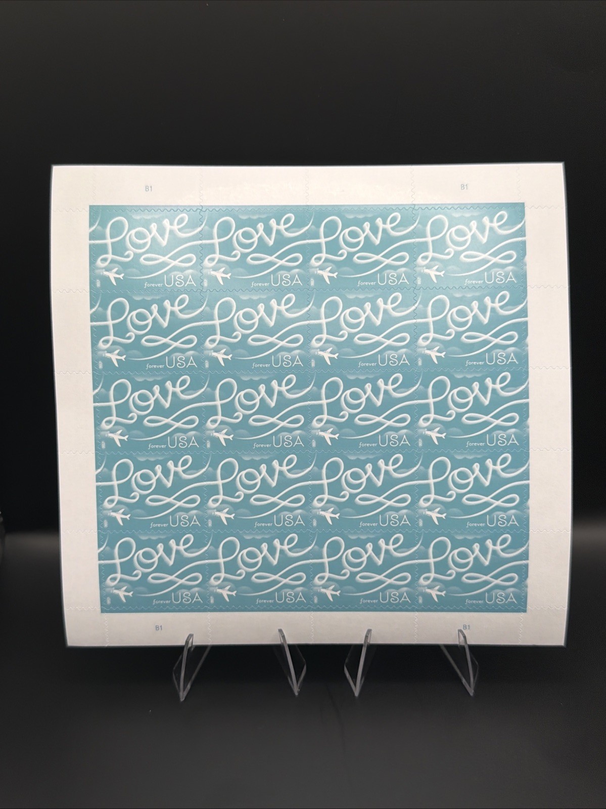 2017 USPS Forever Stamp Love Skywriting Sheet of 20 Collectible Stamps 2017 USPS Forever Stamp Love Skywriting Sheet of 20 Collectible Stamps