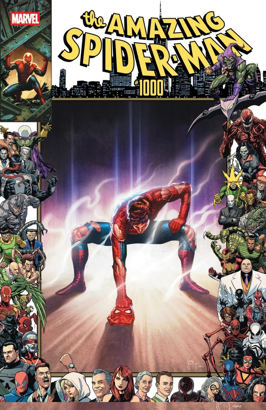 AMAZING SPIDERMAN 1000 36 MICO SUAYAN TRADE NYCC VARIANT NM vol 7 2026 PRESALE AMAZING SPIDERMAN 1000 36 MICO SUAYAN TRADE NYCC VARIANT NM vol 7 2026 PRESALE