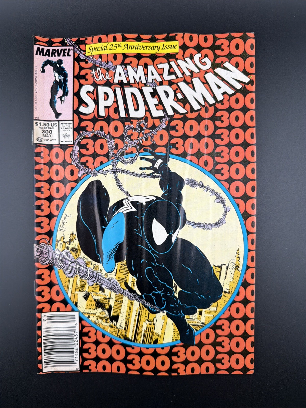The Amazing Spider-Man #300 Newsstand Variant (Marvel Comics May 1988) The Amazing Spider-Man #300 Newsstand Variant (Marvel Comics May 1988)
