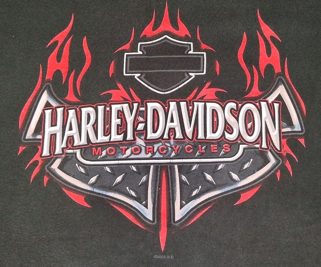 Vntg Harley-Davidson Motorcycles Shirt XL McKinney H-D Lawton OK Graphic T-Shirt Vntg Harley-Davidson Motorcycles Shirt XL McKinney H-D Lawton OK Graphic T-Shirt