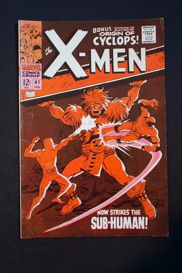 1968 MARVEL COMICS X-MEN #41 1968 MARVEL COMICS X-MEN #41