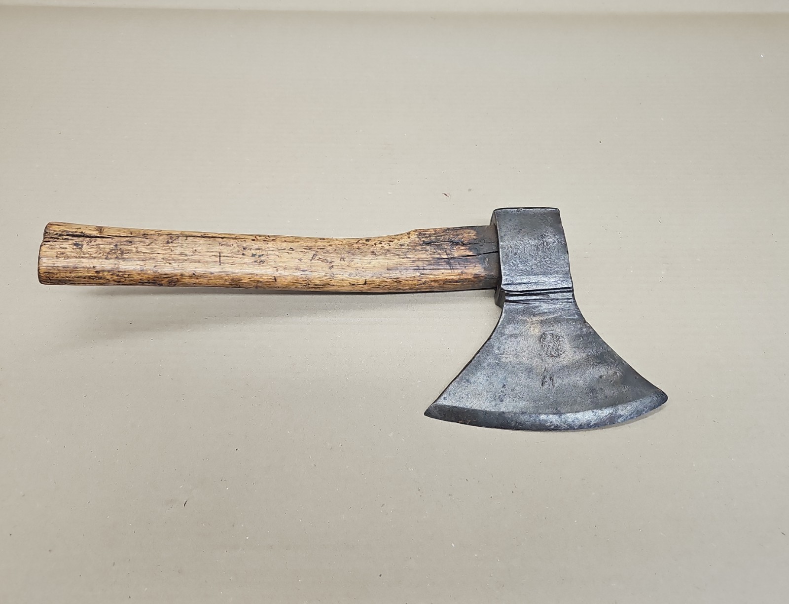 Vintage Goosewing Bearded Broad German Hatchet Axe Handmade Forged Rare Vintage Goosewing Bearded Broad German Hatchet Axe Handmade Forged Rare