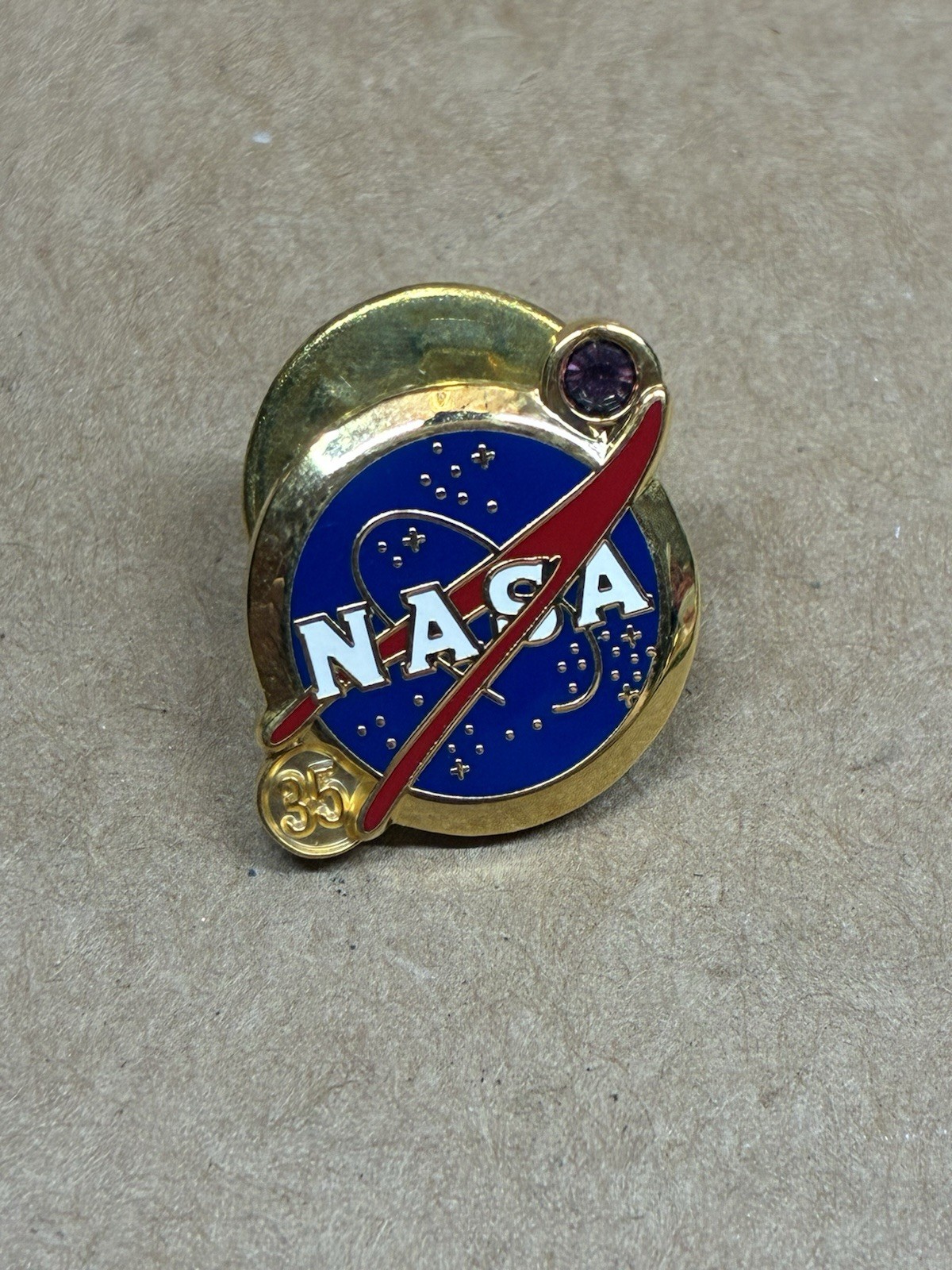 NASA 35 Year Service Pin Small NASA 35 Year Service Pin Small