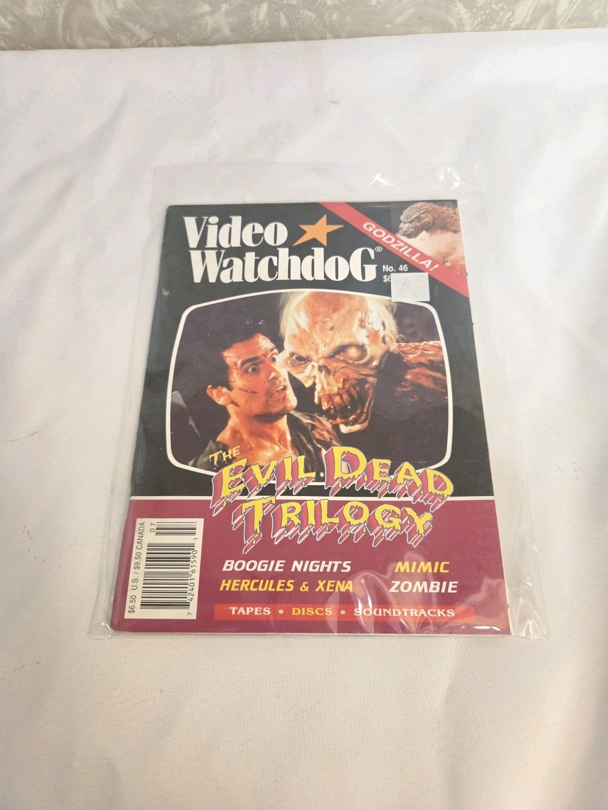 VIDEO WATCHDOG Pulp Issue #46 EVIL DEAD Trilogy Vintage 1998 RARE HARD TO FIND VIDEO WATCHDOG Pulp Issue #46 EVIL DEAD Trilogy Vintage 1998 RARE HARD TO FIND
