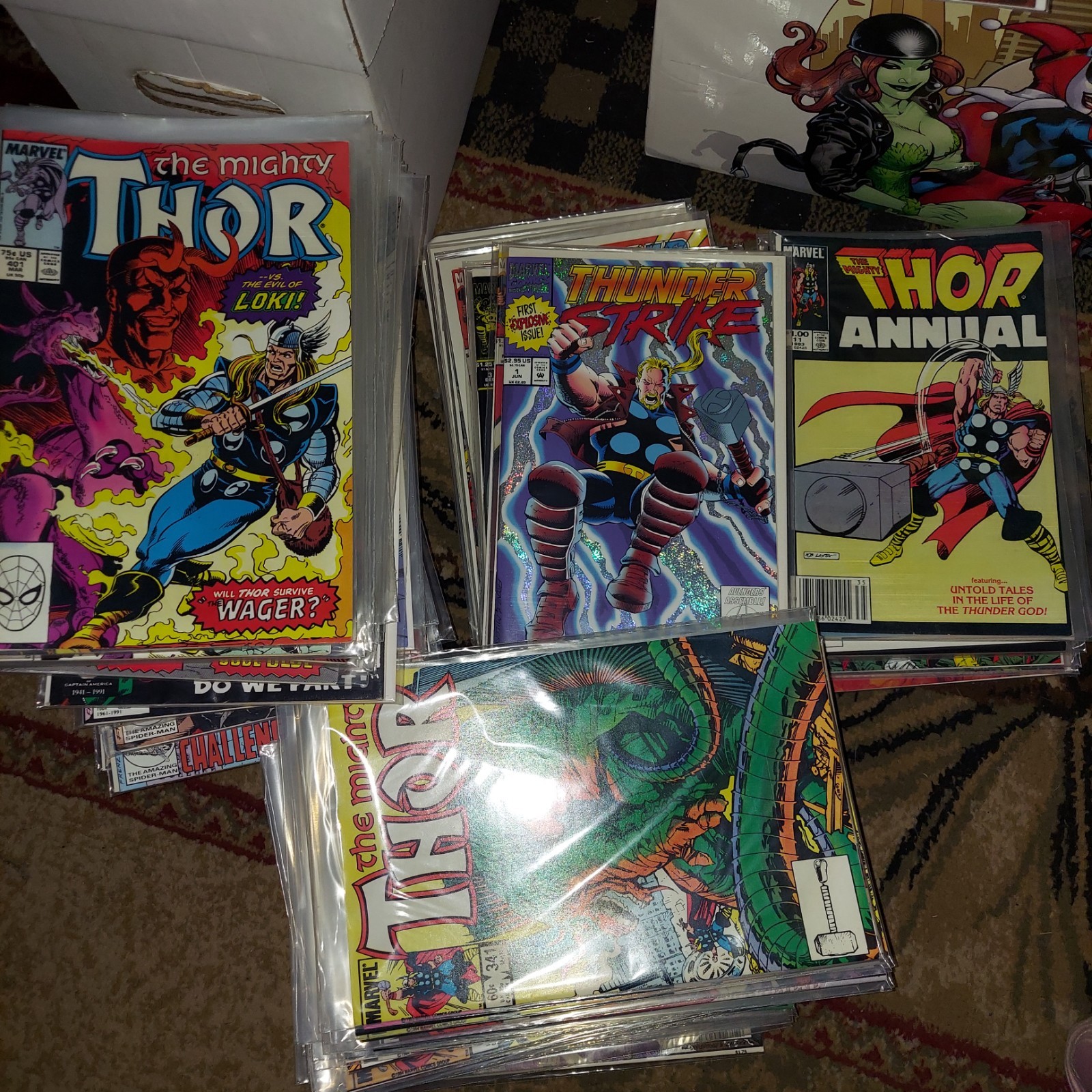 The Mighty Thor #341-489 COMPLETE RUN Marvel 1983 Annuals 11-19 CORPS STRIKE The Mighty Thor #341-489 COMPLETE RUN Marvel 1983 Annuals 11-19 CORPS STRIKE
