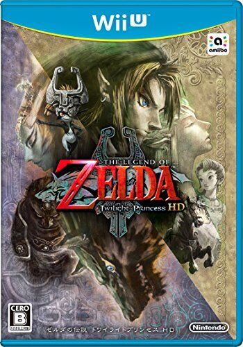 Nintendo Wii U Zelda's legend Twilight princess HD Standard Edition