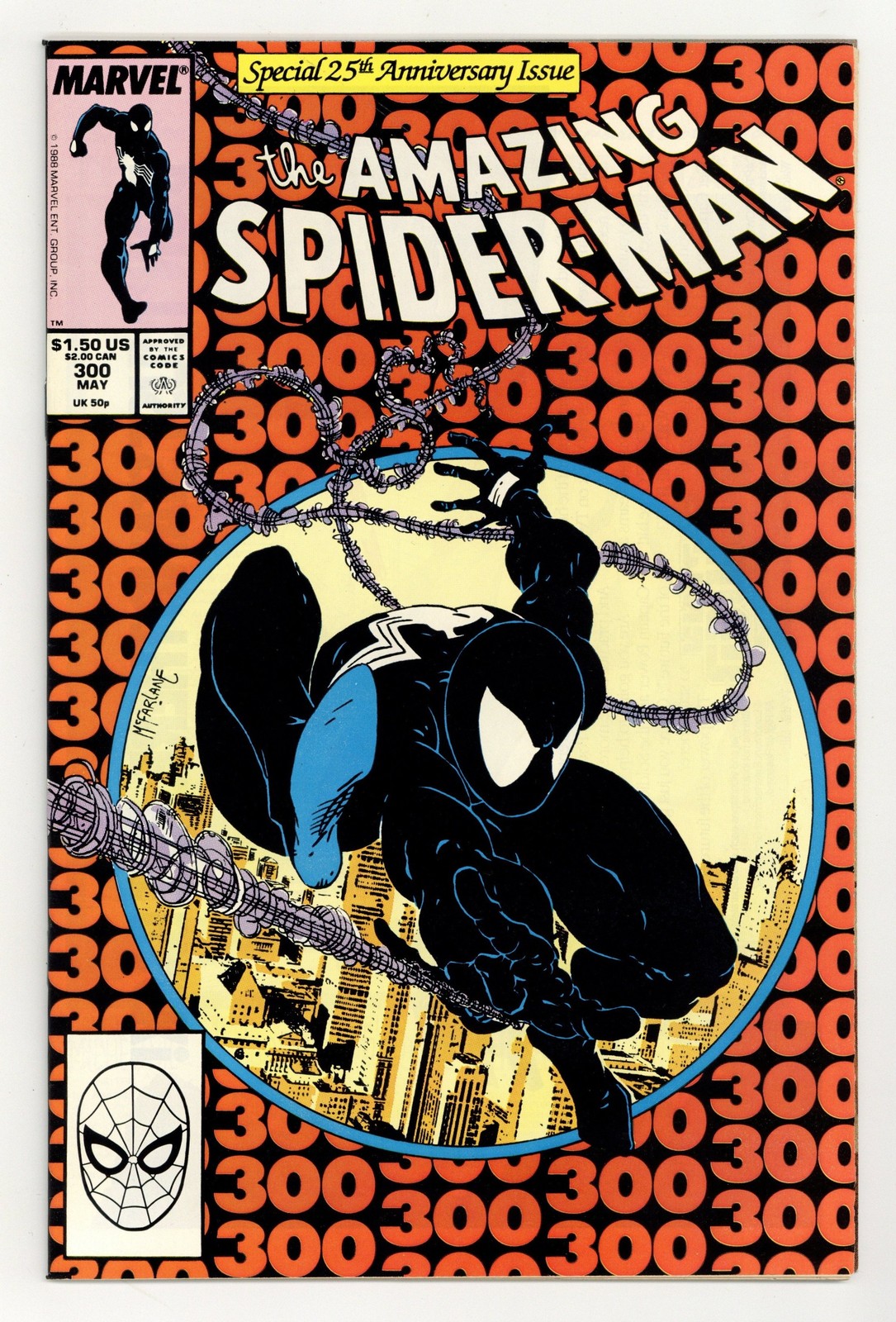 Amazing Spider-Man #300 Direct VF+ 8.5 1988 1st full app. Venom Amazing Spider-Man #300 Direct VF+ 8.5 1988 1st full app. Venom