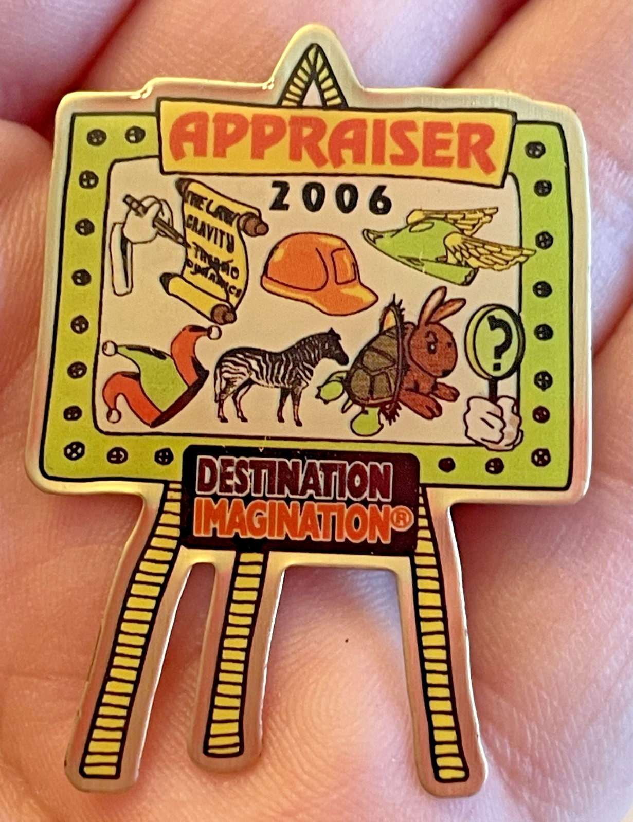 2006 Destination Imagination Appraiser Global Finals Trading Pin 2006 Destination Imagination Appraiser Global Finals Trading Pin