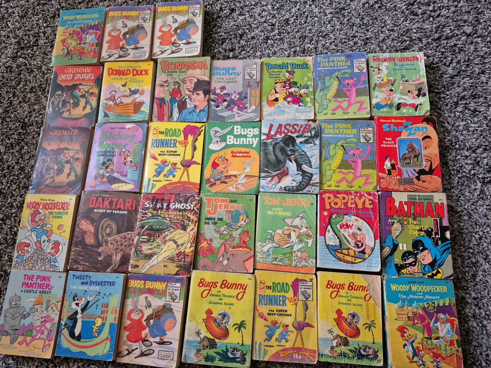 Big Little Books Vintage Collection Lot Mickey Mouse Batman Bugs Bunney Disney Big Little Books Vintage Collection Lot Mickey Mouse Batman Bugs Bunney Disney