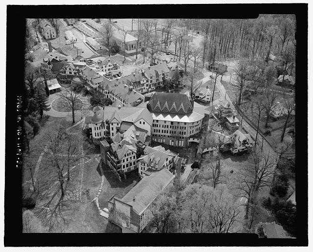 Photo:Silver Spring MD National Park Seminary aerial view 2001 Maryland Photo:Silver Spring MD National Park Seminary aerial view 2001 Maryland