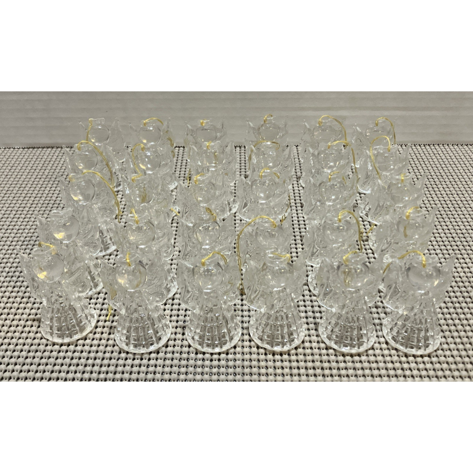 Silvestri Angel Clear Light Cover Set of 30 1980's Christmas Light Covers Only Silvestri Angel Clear Light Cover Set of 30 1980's Christmas Light Covers Only