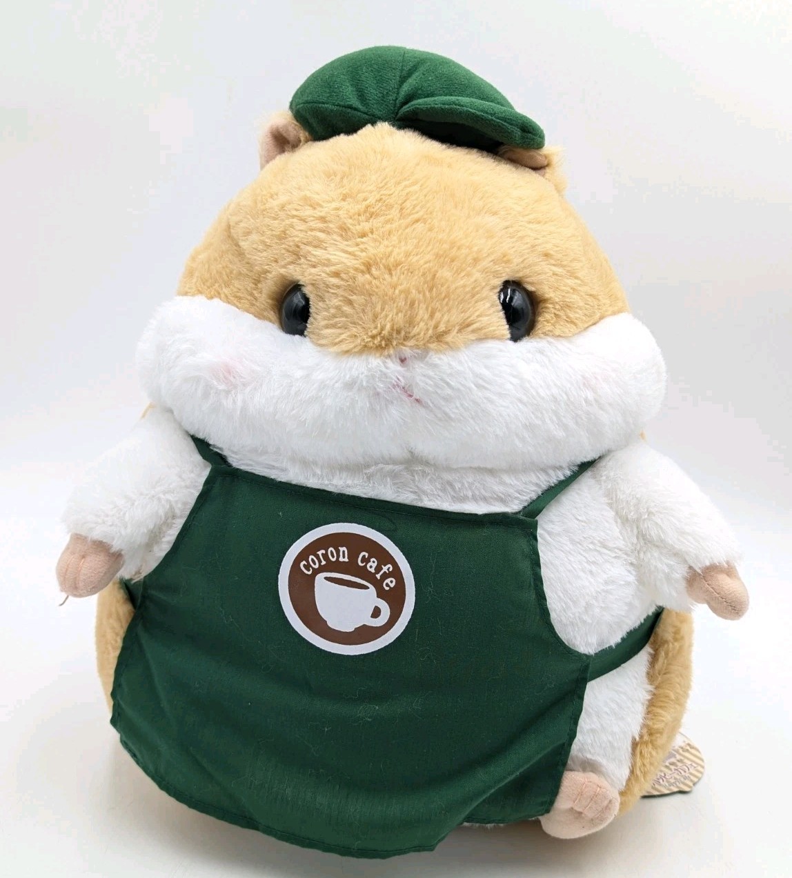 AMUSE Happy Coron Cafe Hamster 14 Inch Plush