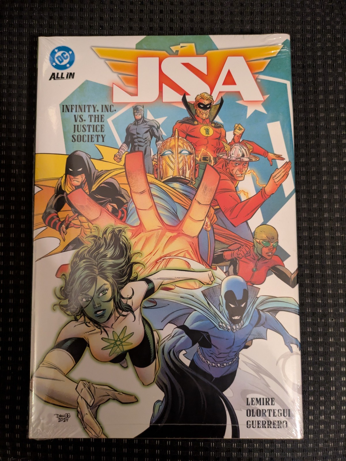DC Comics ALL IN JSA VOL 1 and 2 HARDCOVER NEW SEALED DC Comics ALL IN JSA VOL 1 and 2 HARDCOVER NEW SEALED