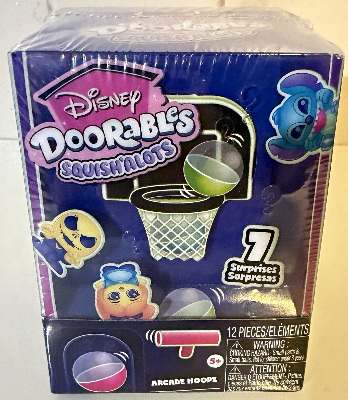 Disney Doorables Squishalots Arcade Hoopz 12-Piece Set (8 to Collect) Stitch Disney Doorables Squishalots Arcade Hoopz 12-Piece Set (8 to Collect) Stitch