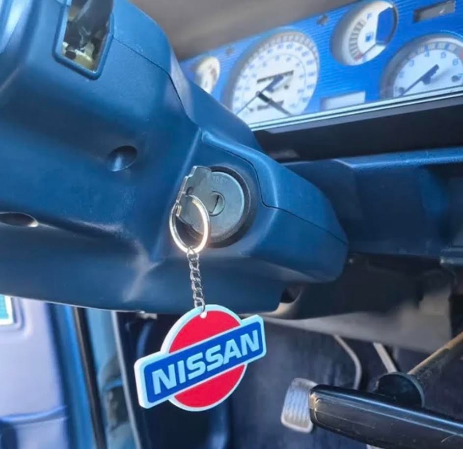 Vintage 1980-90's Nissan keychain pvc soft plastic Vintage 1980-90's Nissan keychain pvc soft plastic